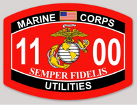 USMC MOS Sticker