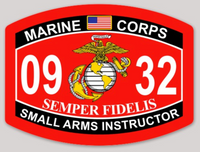 USMC MOS Sticker