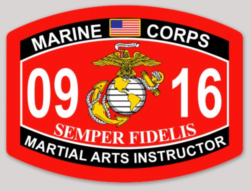 USMC MOS Sticker