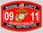 USMC MOS Sticker