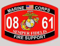 USMC MOS Sticker