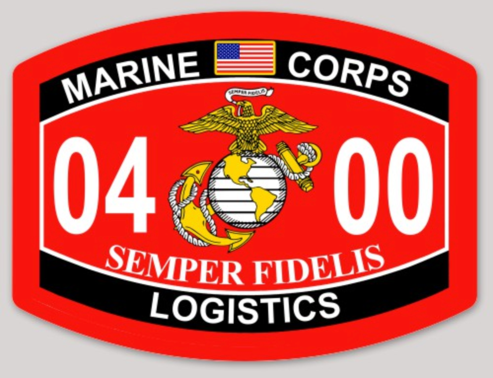 USMC MOS Sticker