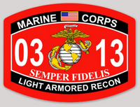 USMC MOS Sticker