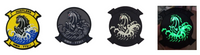 Officially Licensed USMC HMH-772 Hustlers PVC patches