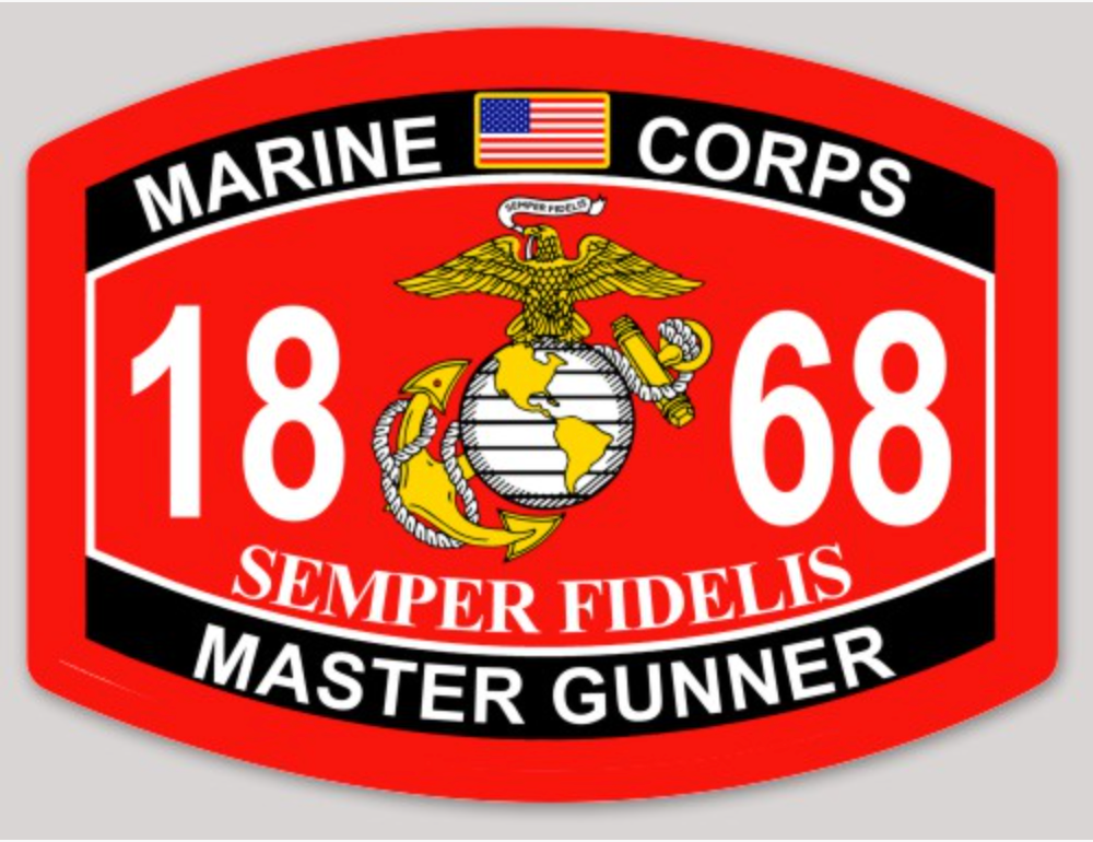 USMC MOS Sticker