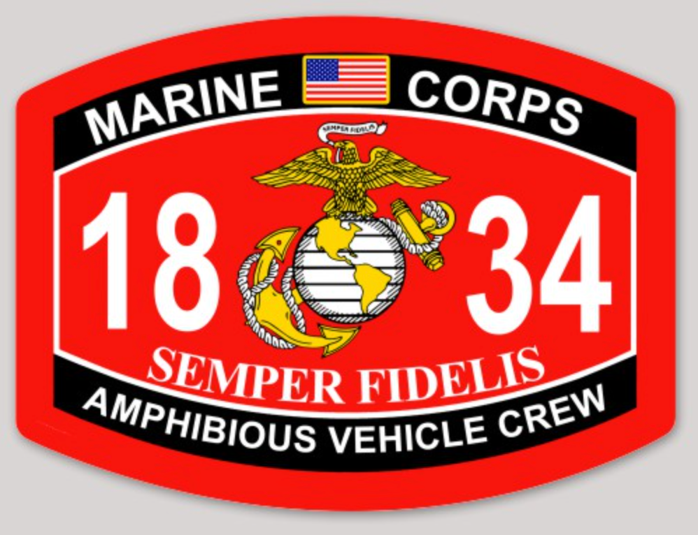 USMC MOS Sticker