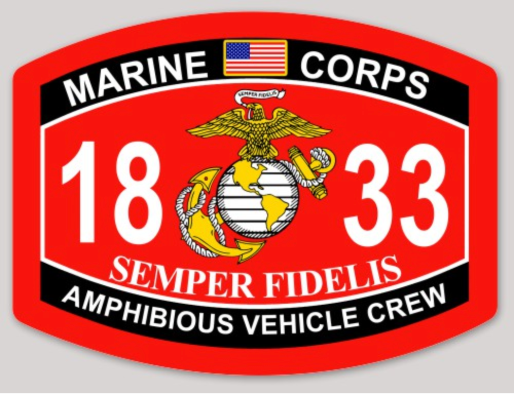 USMC MOS Sticker