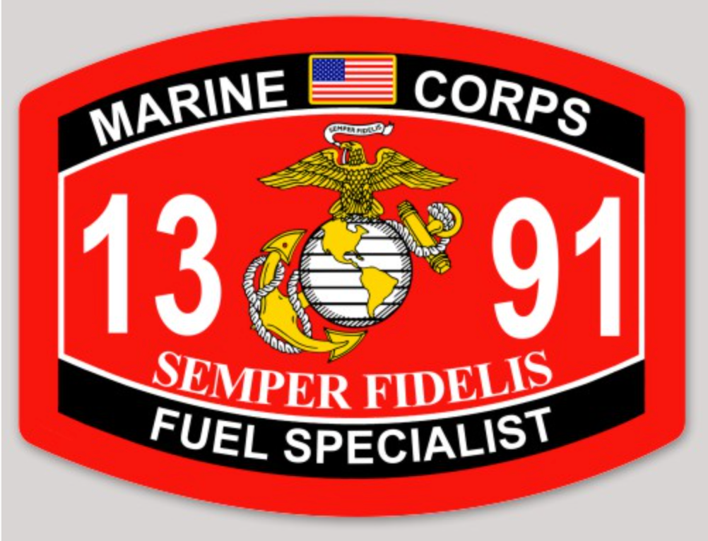 USMC MOS Sticker
