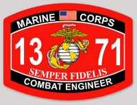 USMC MOS Sticker