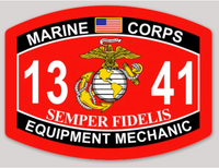 USMC MOS Sticker