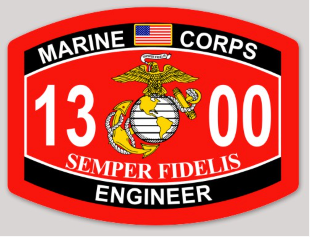 USMC MOS Sticker