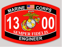 USMC MOS Sticker