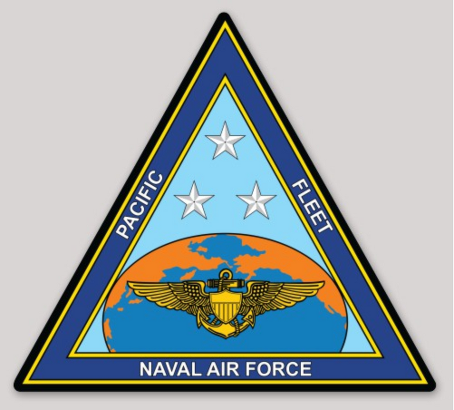 Officially Licensed Naval Air Force Pacific Fleet Stickers (Pacific)