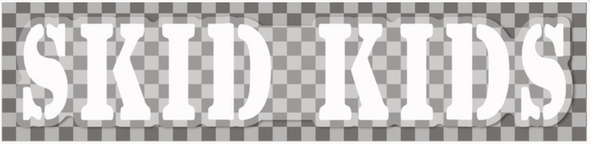 USMC "SKID KIDS" Clear Vinyl Stickers
