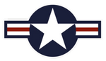 US Aircraft "Stars & Bars" Patch