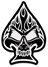 Official HMLA-267 El Fuego Skull Sticker
