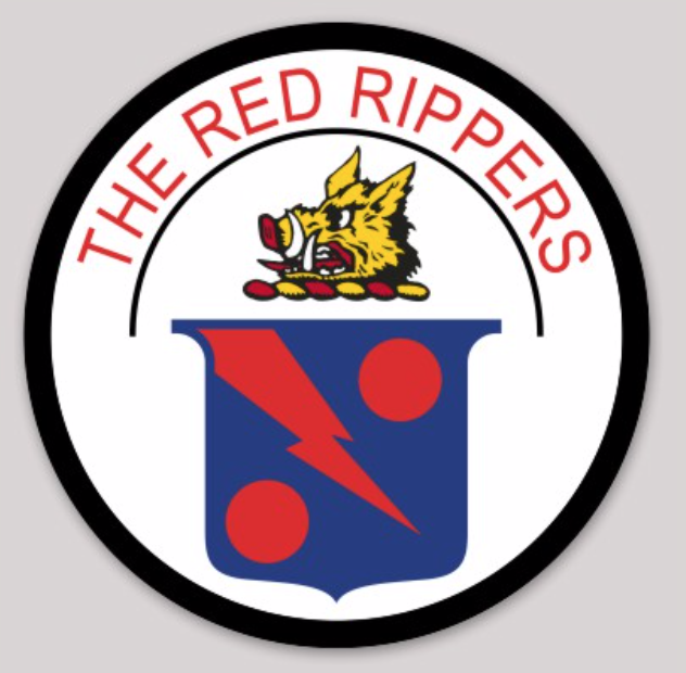 Officially Licensed US Navy VF-11 VFA-11 Red Rippers Sticker