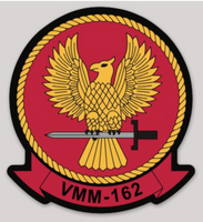 Officially Licensed USMC VMM-162 Golden Eagles Sticker