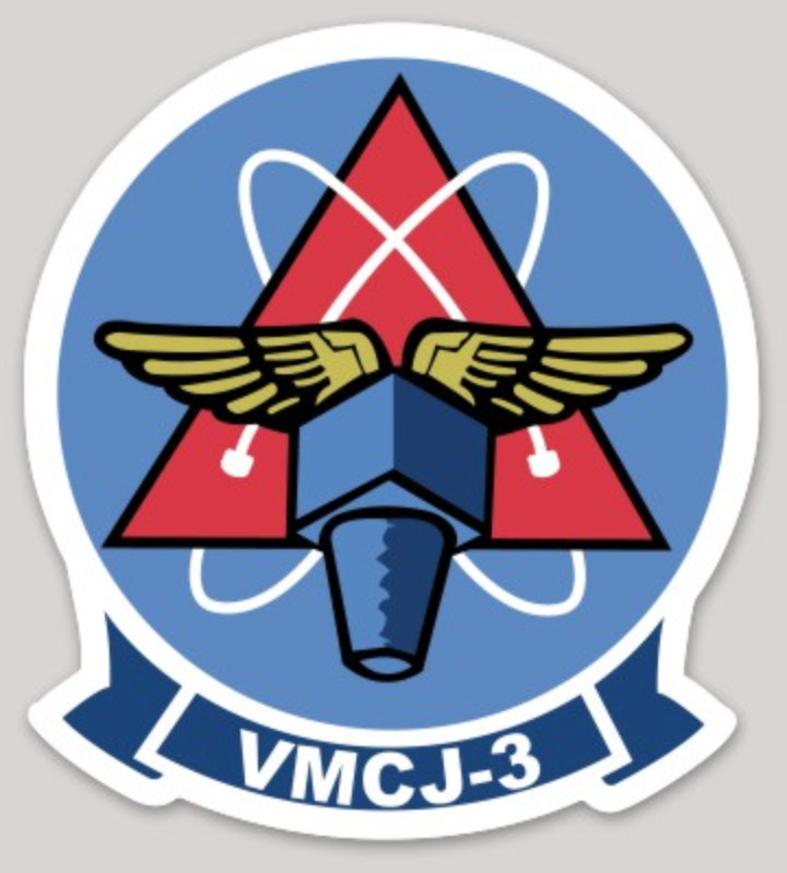 VMCJ-3 Sharkfins Sticker