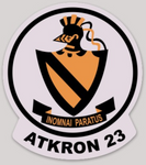 US Navy VA-23 Black Knights Stickers