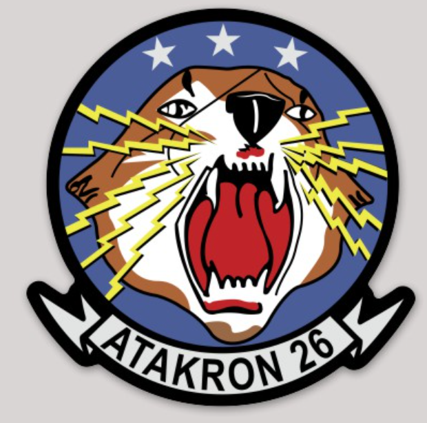 Officially Licensed US Navy VA-26 Skylaunchers Sticker
