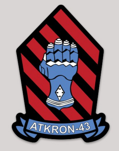 US Navy VA-43 Challengers Sticker