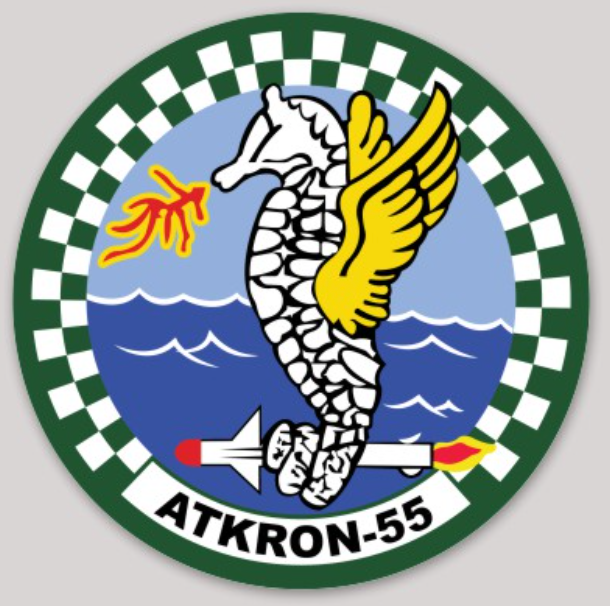 Officially Licensed US Navy VA-55 Warhorses Sticker