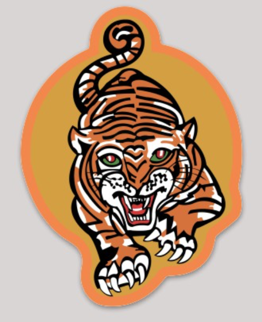 Officially Licensed US Navy VA-65 Tigers Sticker