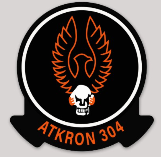 Officially Licensed US Navy VA-304 Firebirds Sticker