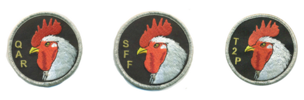 Official VMM-263 Chicken Flightline Qual Patches