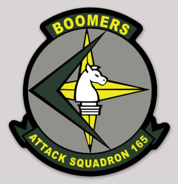 Officially Licensed US Navy VA-165 Boomers Sticker