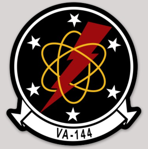 Officially Licensed US Navy VA-144 Roadrunners Sticker