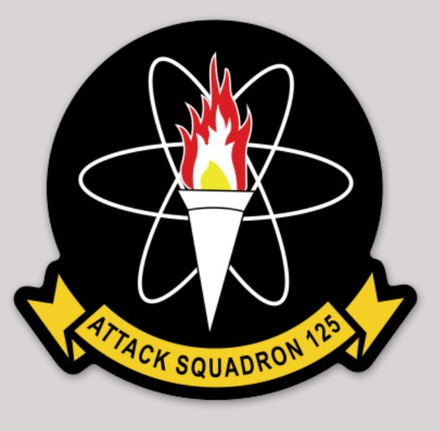 Officially Licensed US Navy VA-125 Skylancers Sticker