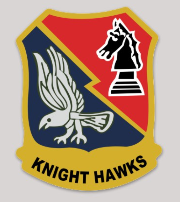 Officially Licensed US Navy VA(AW)-33 Knight Hawks Sticker