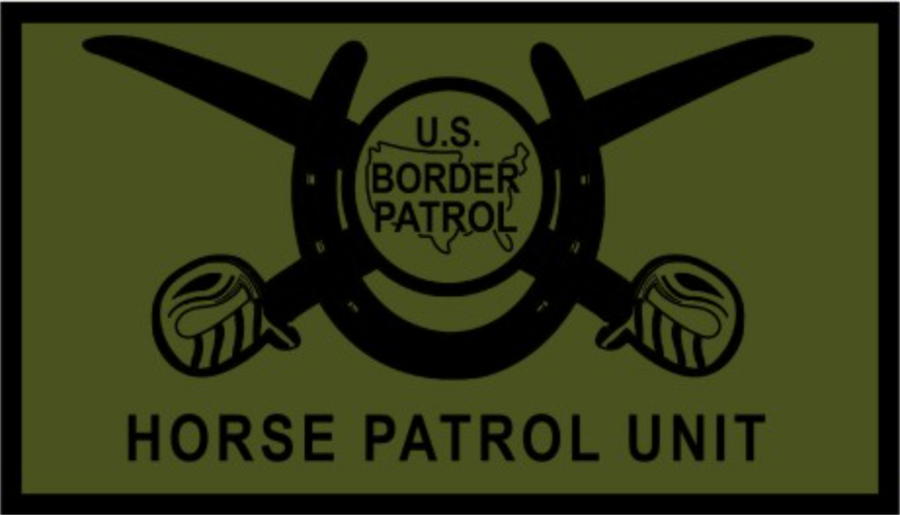 Border Patrol Horse Patrol Sticker
