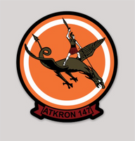 Officially Licensed US Navy VA-147 Argonauts Sticker
