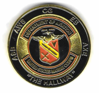 Officially Licensed USMC Department of Aviation Coin