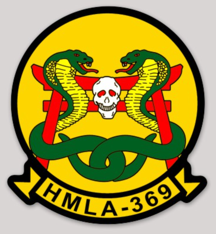 Hmla-369 Gunfighters Helicopter Attack Squadron Ah-1w Tee Hmla-369 Gunfighters Helicopter Attack Squadron Ah-1w Tee