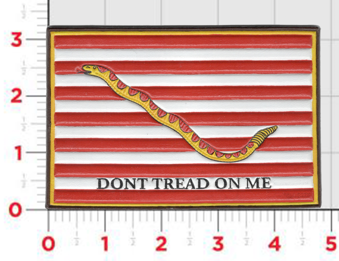 Official US Navy Jack Leather Patch