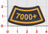 Flight Hours Leather Tab Patches