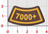 Flight Hours Leather Tab Patches