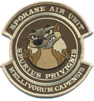 USCBP Spokane Air Unit Badgers Patch