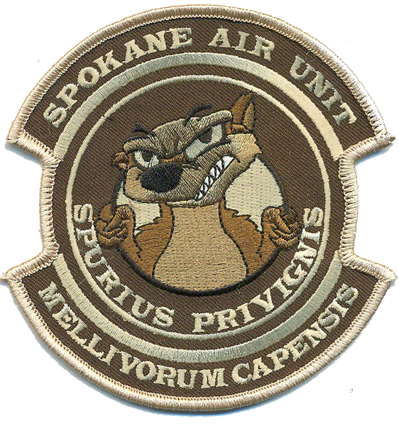 USCBP Spokane Air Unit Badgers Patch