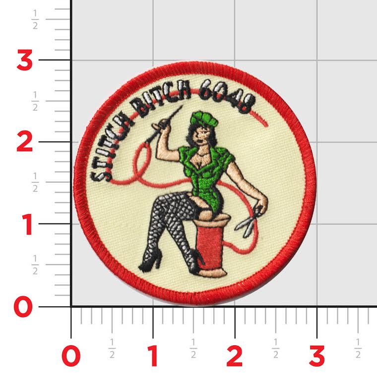 Stitch Bitch 6048 Flight E Shop Patch