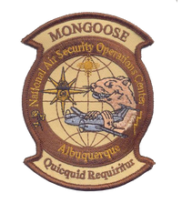 US Customs and Border Protection, Albuquerque Air Branch, NASOC Mongoose Patches