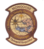 US Customs and Border Protection, Albuquerque Air Branch, NASOC Mongoose Patches