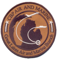 US Customs and Border Protection, Great Lakes Air & Marine Branch (Detroit) Patch