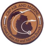 US Customs and Border Protection, Great Lakes Air & Marine Branch (Detroit) Patch