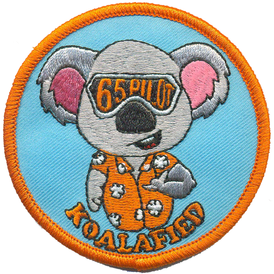 USCG MH-65 Pilot "Koalafied" Patch