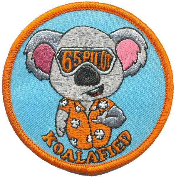 USCG MH-65 Pilot "Koalafied" Patch